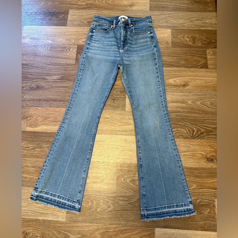 LOFT Light Blue Flare Jeans